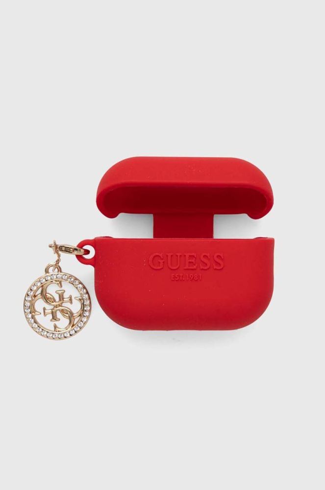 Чохол для навушників Guess AirPods Pro 2 cover колір червоний