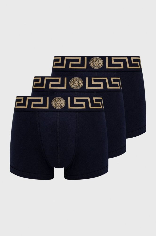 Боксери Versace чоловічі колір синій