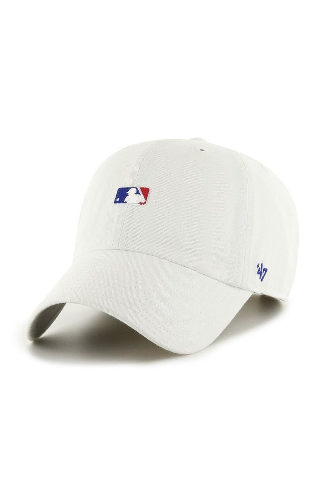 Кепка 47brand колір білий з аплікацією (2350005)