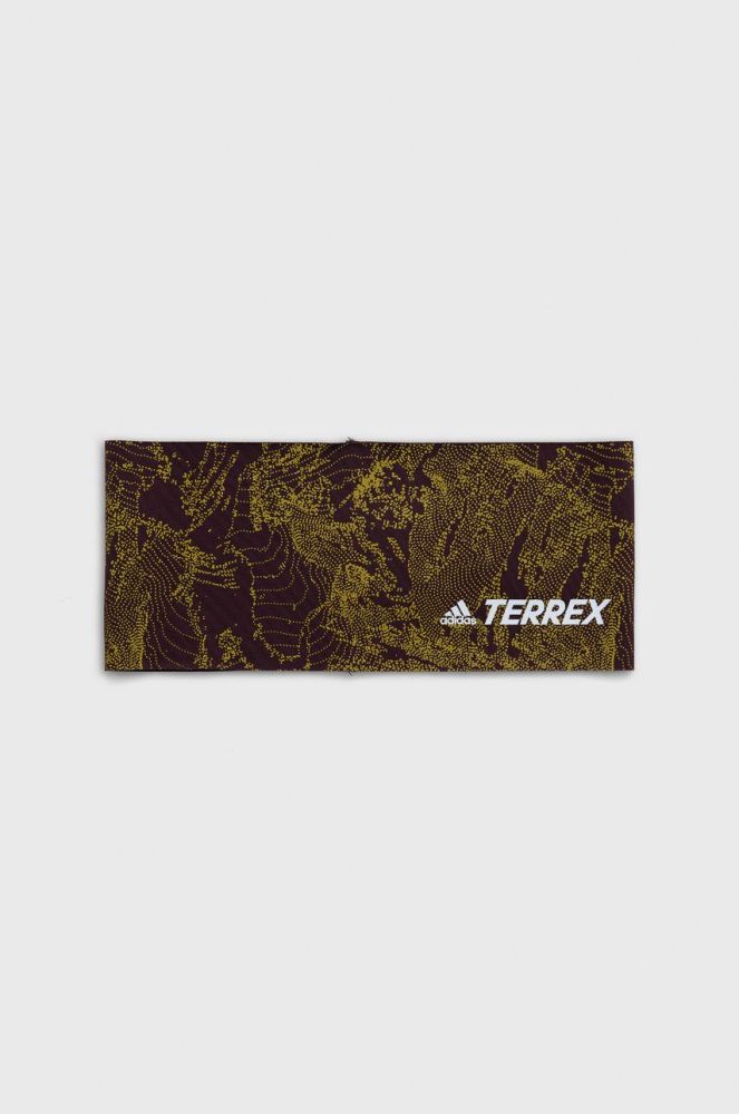 Пов'язка на голову adidas TERREX колір коричневий
