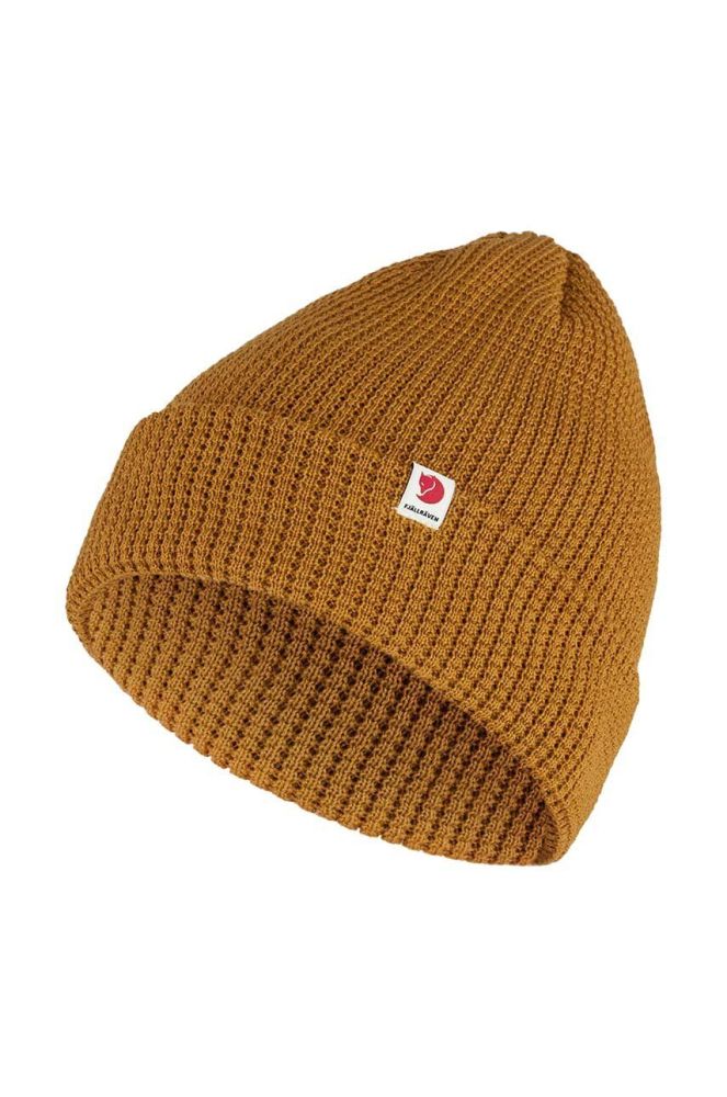 Шапка Fjallraven Tab колір жовтий