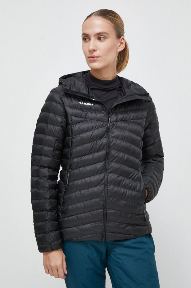 Спортивна куртка Mammut Albula IN Hooded колір чорний (3579186)