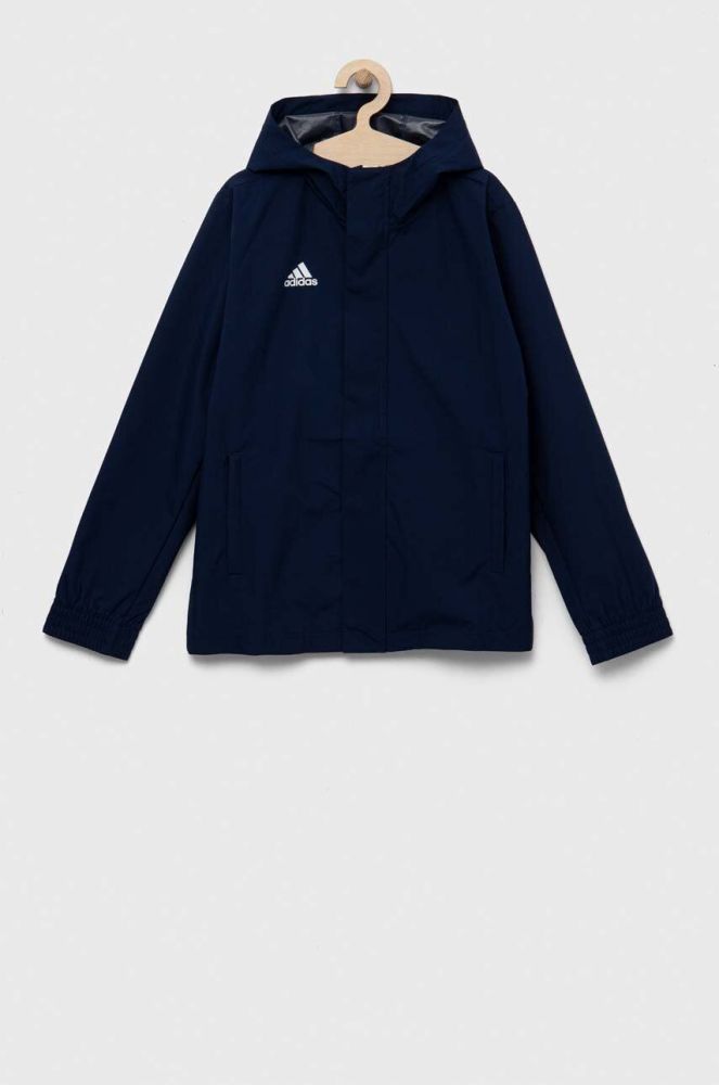 Дитяча куртка adidas Performance ENT22 AW JKTY колір синій
