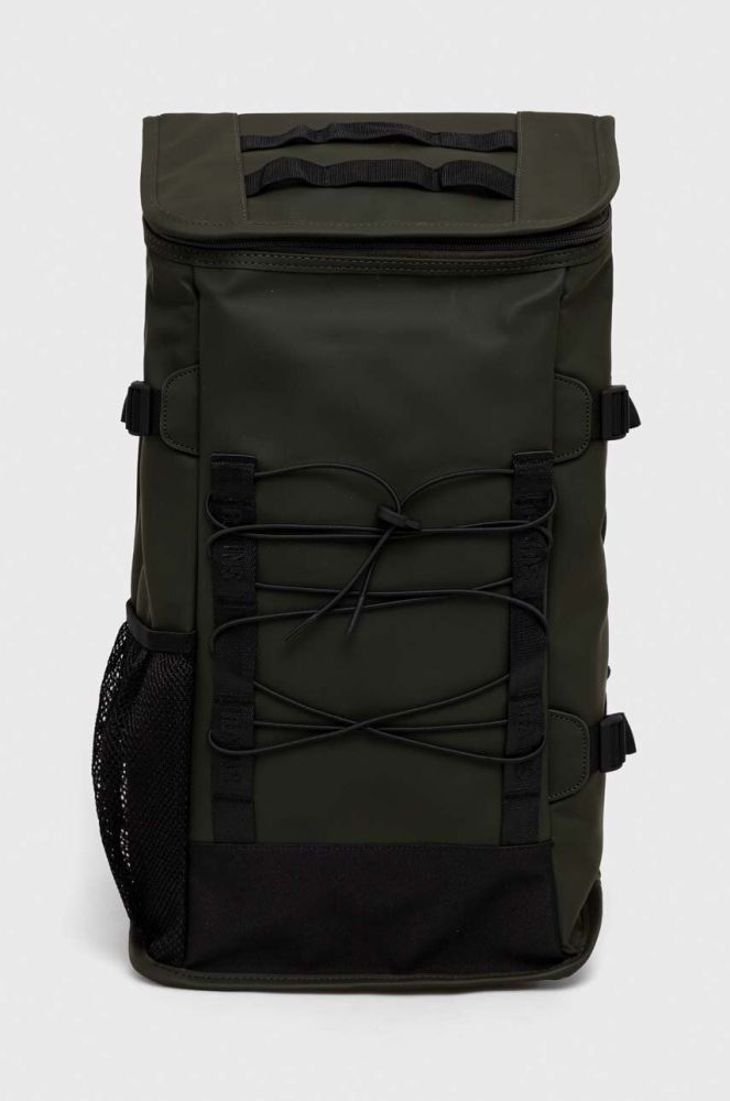Рюкзак Rains 14340 Backpacks колір зелений великий однотонний