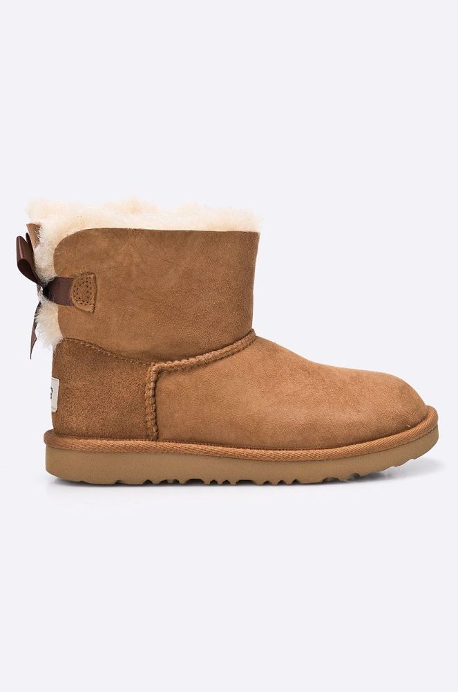 UGG - Черевики dzieci?ce Mini Bailey Bow II колір бежевий (1959200)