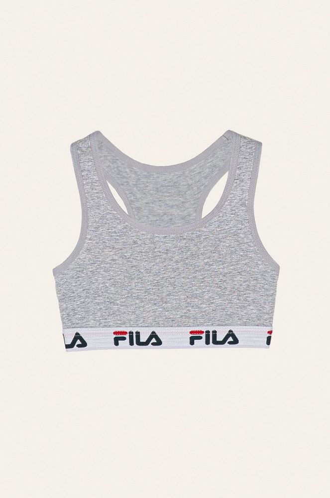 Fila - Дитячий спортивний бюстгальтер колір сірий (567551)