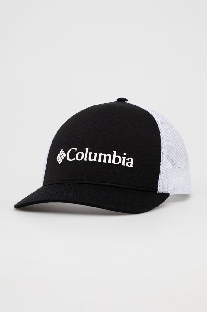 Кепка Columbia колір чорний з принтом 1934421-360