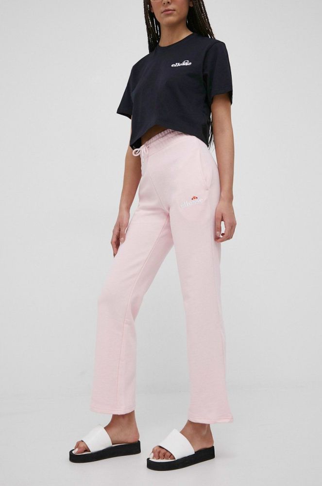 Штани Ellesse жіночі колір рожевий з аплікацією SGM14188-LPINK