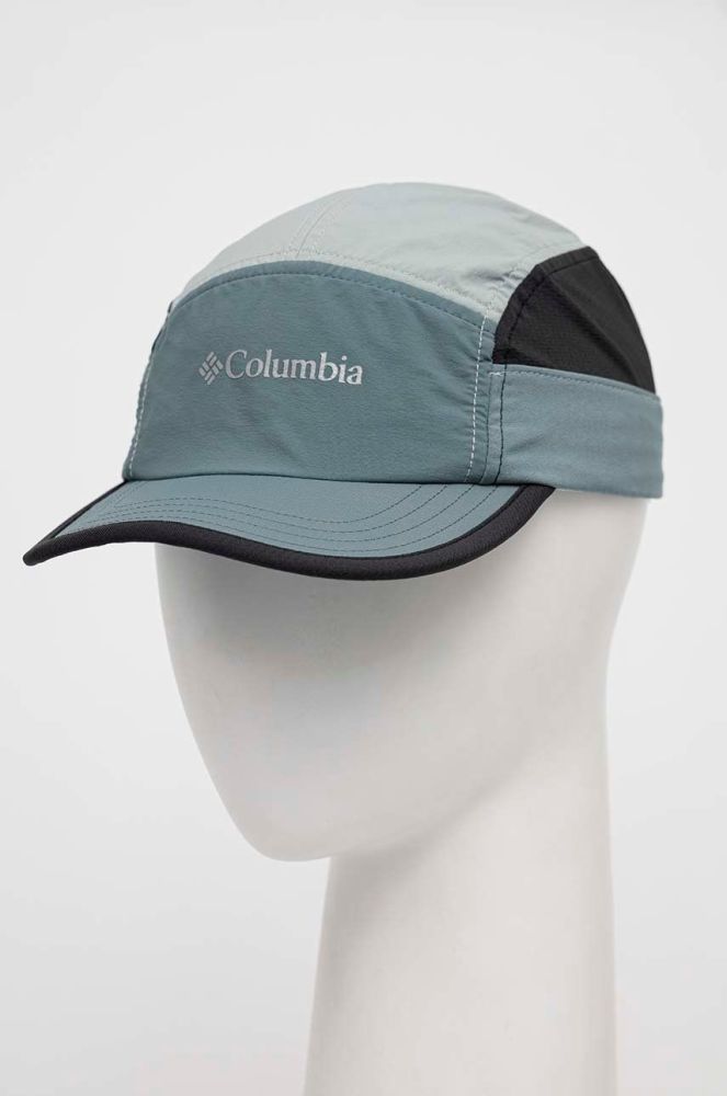 Кепка Columbia Escape Thrive з принтом колір блакитний
