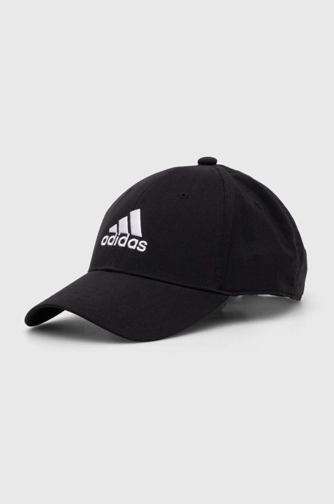 Кепка adidas Performance колір чорний з аплікацією (3320242)